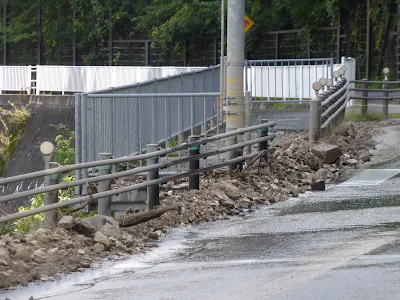 2018年台風24号（チャーミー）一過