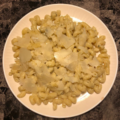 pasta with spinach alfredo