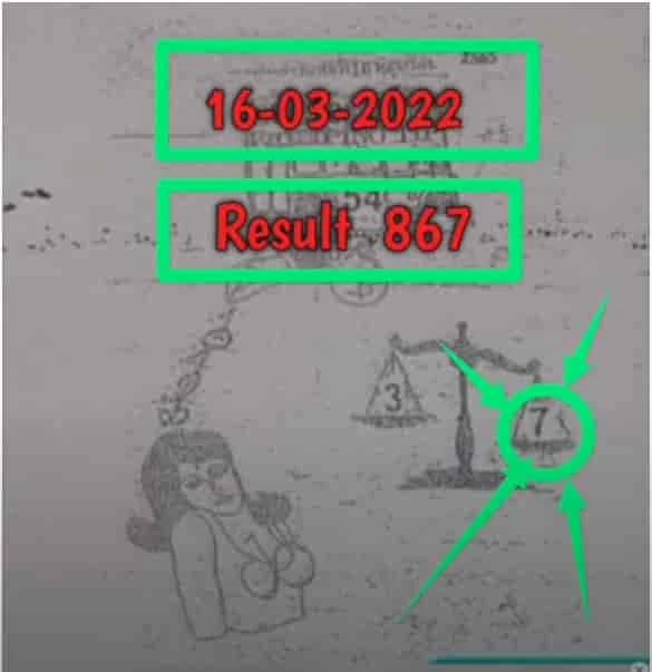 Thai lottery 3UP single digit open 16-04-2022 | Thailand Lottery 100% sure number 16-04-2022