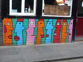 Thierry Noir Street Art à Londres