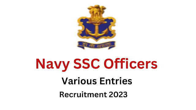 January 2024 Batch for Various Entries of Navy SSC Officers