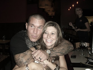 Randy Orton with Wife