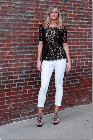 BB Dakota Lace Tee F