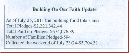 st jame bulletin 7-31-2011