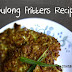 Whitebait or "Dulong" Fritters Recipe | Small Freshwater Fish Fry Recipe