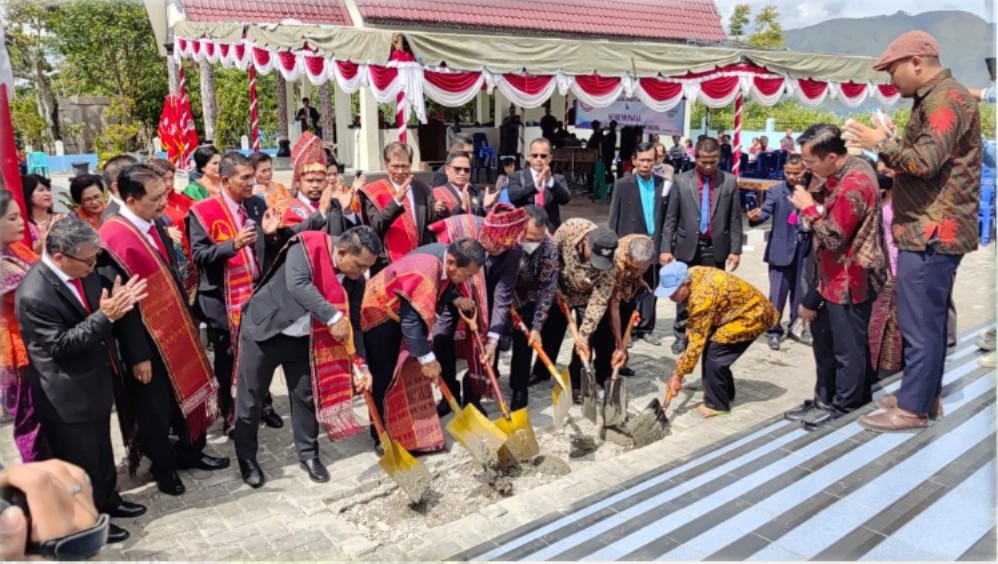 TUGU SITOHANG Direvitalisasi, Pengurus DPW Sitohang Sumut Dilantik, Ini Namanya