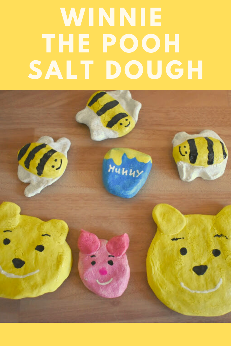 Winnie The Pooh Salt Dough - To celebrate Winnie The Pooh Day!