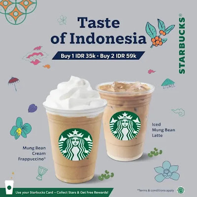 promosi Starbucks rasa baru taste of Indonesia