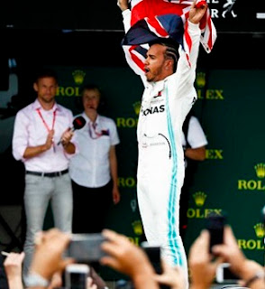 Hamilton wins record 6th British GP, after Vettel crashed extends 2019 F1 leads