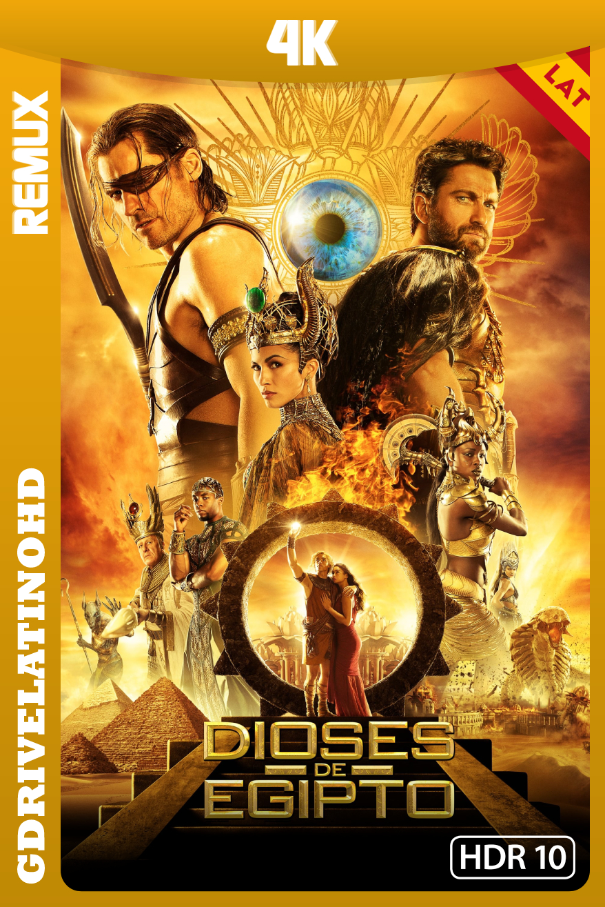 Dioses De Egipto (2016) BDRemux 4K HDR10 Latino-Ingles