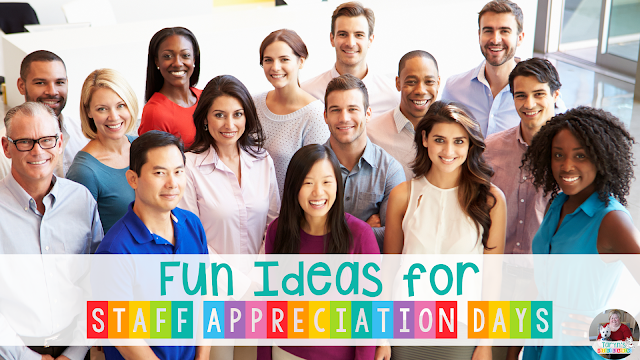 Use these fun ideas for staff appreciation days to show every staff member in your school how much you appreciate everything they do to keep your school running smoothly.