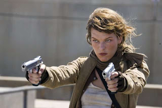 Resident Evil: Extinction 2007 Hindi dubbed movie poste