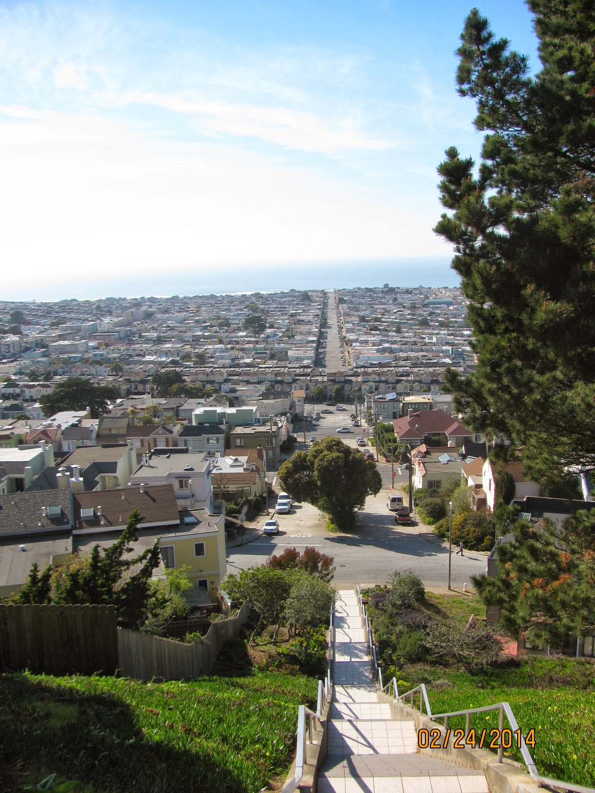 16th Street Stairs- View From the Top