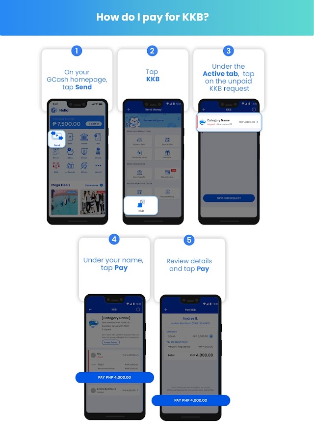Guide: How to pay for GCash KKB