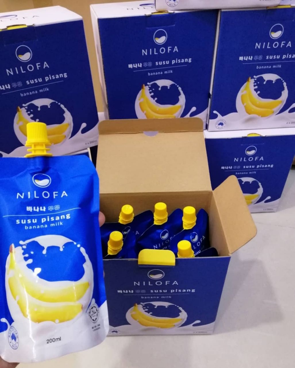 Blog Tentang Resepi Tips Dan Riview Nilofa Banana Milk By Neelofa Sedap Ke