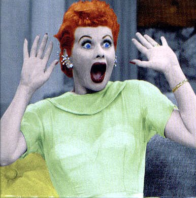  incontinent Lucille Ball trying to run new product development at Apple 