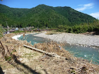 16日の台風で由良川の水位も上がり氾濫した！