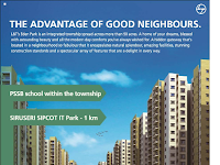 L&T Edenpark Phase II OMR Chennai : Smart Homes Rs. 28 Lakhs