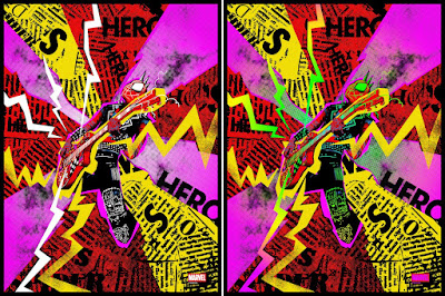 Spider-Man: Across The Spider-Verse “Spider-Punk” Screen Print by Raid71 x Bottleneck Gallery