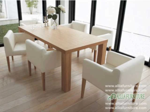 kursi meja makan minimalis model retro