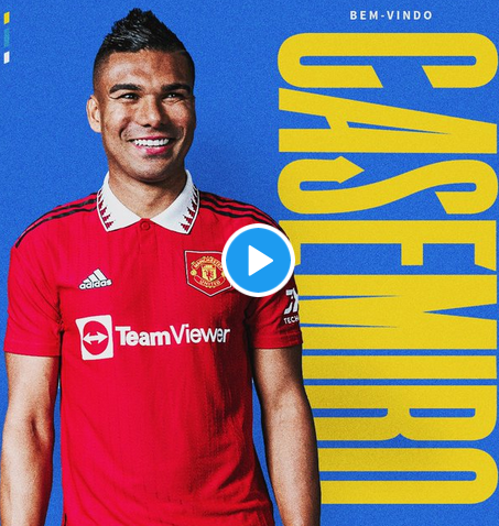 Manchester United signs Casemiro from Real Madrid