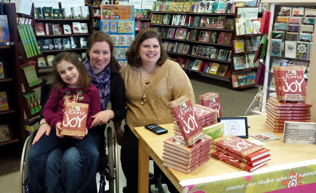 Meeting Mary Carver at the Choose Joy book signing