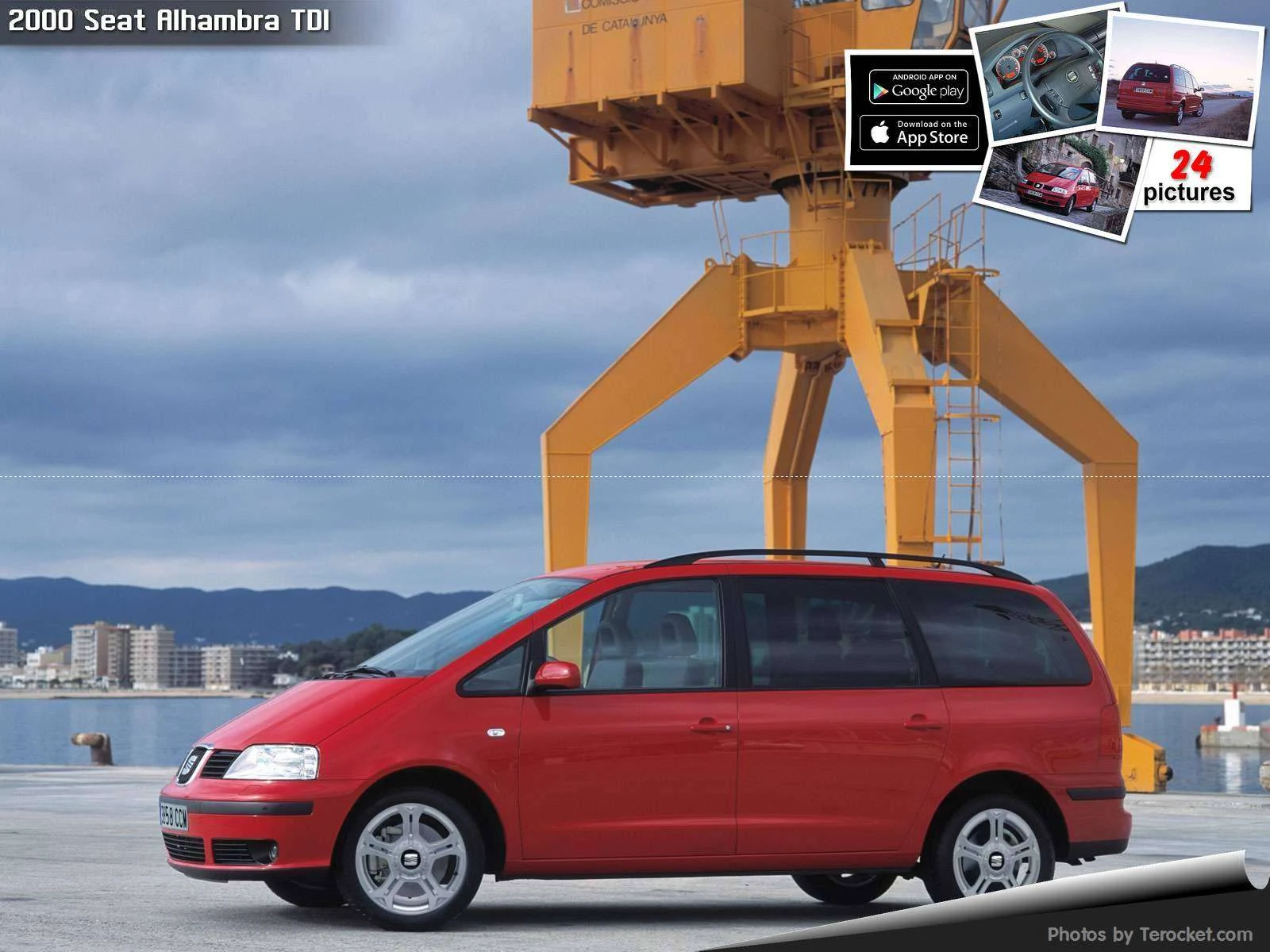 Hình ảnh xe ô tô Seat Alhambra TDI 2000 & nội ngoại thất