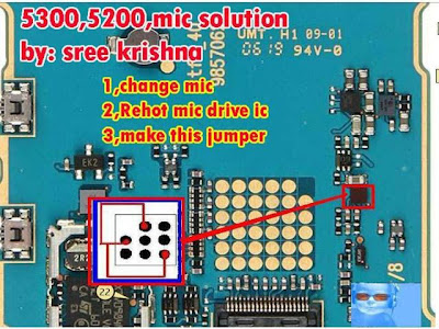 Nokia 5200 Mic Problem