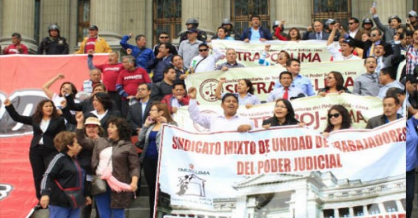 Trabajadores judiciales acuerdan huelga indefinida desde el 21 de noviembre