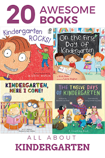 20 Awesome Books all about Kindergargten.  Books for kids and teachers about kindergarten! #kindergarten #tteachers #readalouds #booksforkids