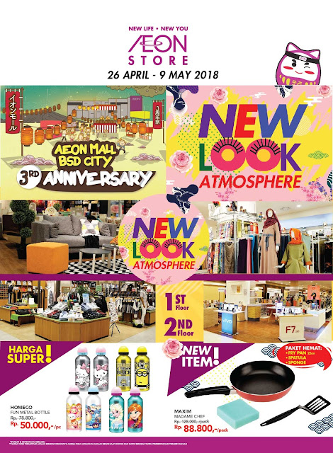 Katalog Harga Promo AEON Store Periode 26 April - 9 Mei 2018