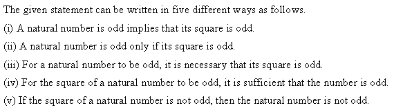 Solutions Class 11 Maths Chapter-14 (Mathematical Reasoning)