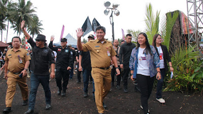 Bupati Mitra Sambut Ribuan Remaja Sinode