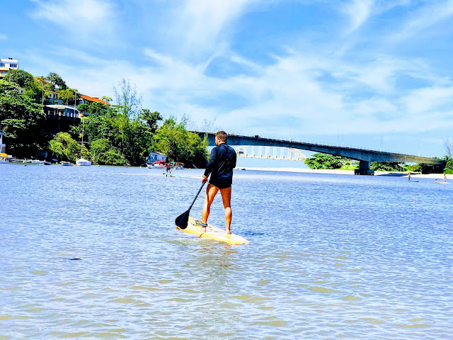 Casa do Remo em Barra de Guaratiba, excelente para pratica de SUP