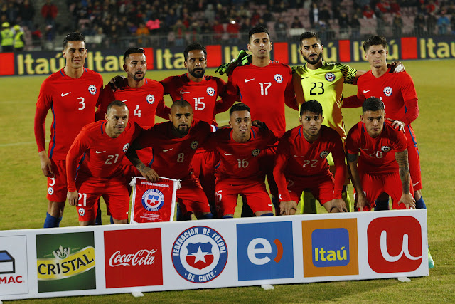 Formación de Chile ante Burkina Faso, amistoso disputado el 2 de junio de 2017