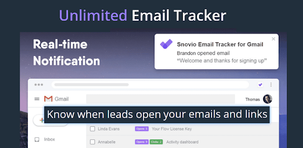 Unlimited Email Tracker 擴充功能