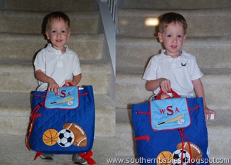 2010-09-12 Will's first day of school