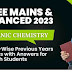 IIT JEE Mains & Advanced 2023 : Inorganic Chemistry Chapter-Wise Previous Years Questions with Answers for Class 12th Students