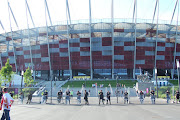 Stadion Narodowy przed meczem RosjaGrecja