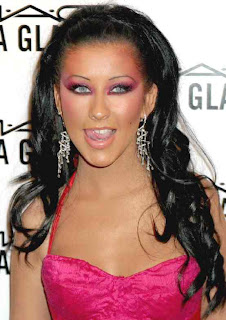 Christina Aguilera black hairstyle trends for Women