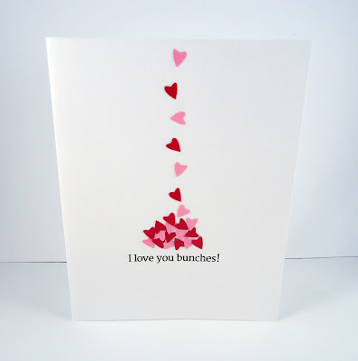 i love you bunches valentines day card