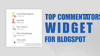 Tạo widget Top những người bình luận nhiều nhất cho Blogspot