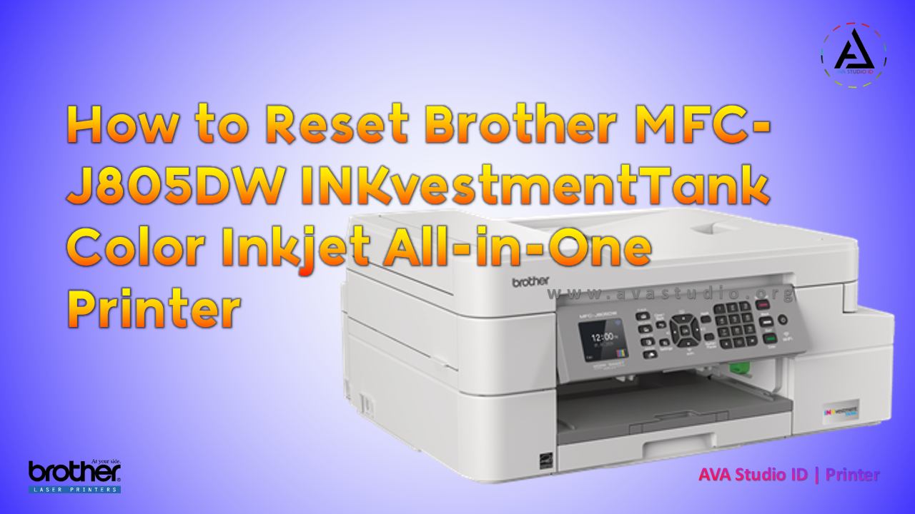 Brother MFC-J805DW INKvestmentTank Color Inkjet All-in-One Printer