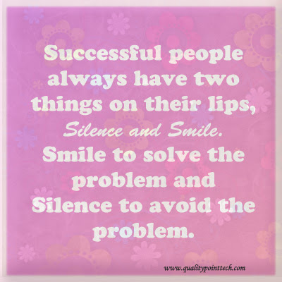 Successful people always have two things on their lips, Silence and    freelance qtp jobs