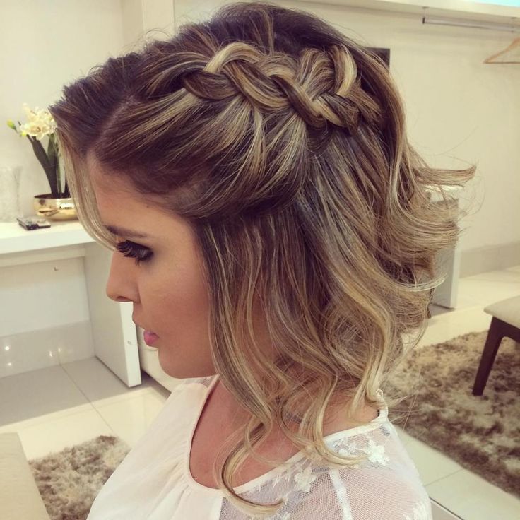 Various Prom Hairstyles For Short Hair