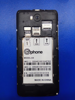 Gphone a8 firmware 100% tested without password