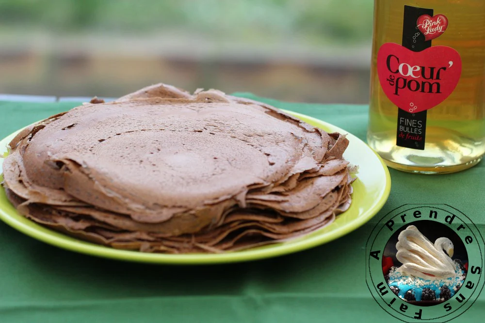 Crêpes sans gluten sarrasin cacao