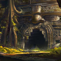 WOW Fantasy Ruins Forest Escape
