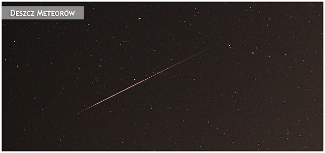 Meteor z roju Perseidów - 09/08/2015