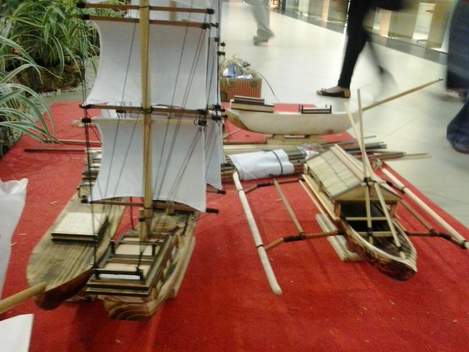 Workshop Pembuatan Miniatur  Perahu  Kayu Shinda Wafu